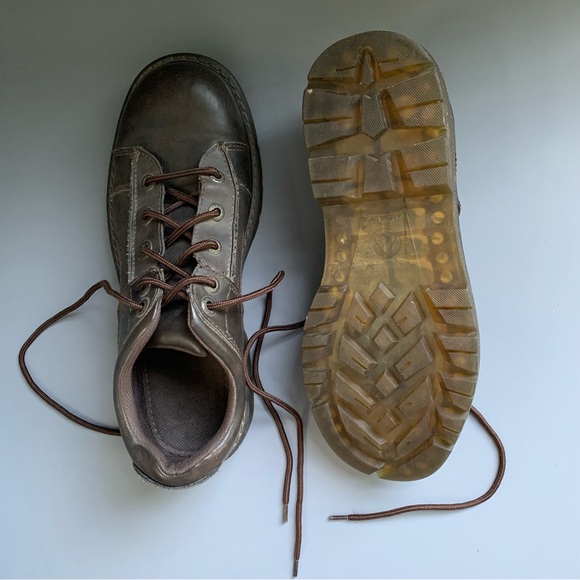 Airwalk Y2K Vintage Throwback Brown Loafer Shoe 12 Faux Leather Grunge Chunky main image 12
